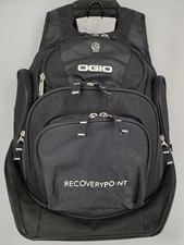 New OGIO Mastermind Black Backpack, 18x13x8, Zippered-17