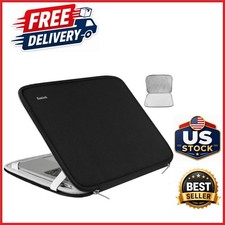 Stylish Black Laptop Sleeve for 15.6 Inch Computers with Padded Protection picture