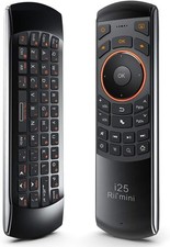 K25 Multifunction Portable 2.4GHz Mini Wireless Fly Mouse Keyboard Black picture