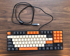 havit KB487L Mechanical Gaming Keyboard Wired USB English QWERTY Black/Orange picture