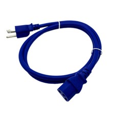 4Ft Power Cord BLU for SONY PLAYSTATION 4 PS4 PRO VIDEO GAME CONSOLE picture