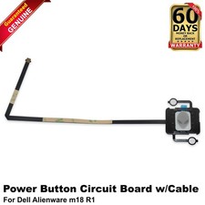 Dell Alienware m18 R1 Power Button Circuit Board with Cable XTX85 picture