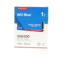 WD Blue SN5100 1TB NVMe M.2 2280 PCIe Gen4 SSD 7100MB/s WDS100T5B0E picture