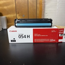 Canon 054H Black Toner Genuine OEM High Yield 3100 Pages picture