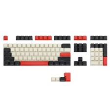 PBT Keycaps Side/Front Print OEM Profile Cherry MX Mechanical Earl Red picture