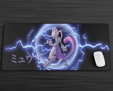 Mewtwo Mouse Pad, Pokémon Gaming Desk Mat Accessories picture