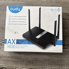 Cudy AX WiFi 6 Mesh Router, AX1800 2.4GHz, 5G Gigabit Wireless Internet Router picture