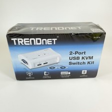 TRENDNET -Tk207, New Unopened, 2-port USB KVM Switch Cable Kit, for 2 Computers picture