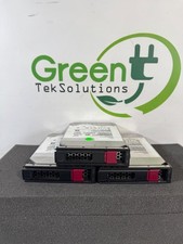 Lot of 3x HPE 12TB SATA 3.5
