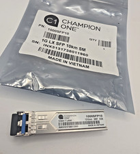 Champion One 1000SFP10 1G LX SFP Transceiver 1310nm SMF 10km Single Mode New picture