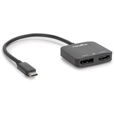 Rocstor Y10A268B1 USB-C to HDMI 2.0 DP 1.4a Adapter 8K Black picture
