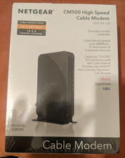 NETGEAR CM500 High Speed Cable Modem - Brand NEW, Sealed, Xfinity Cox Spectrum picture