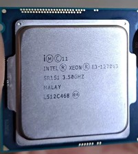 Intel Xeon E3-1270 V3 CPU Quad Core 3.5GHz 8M SR151 Socket LGA1150 Processor CPU picture