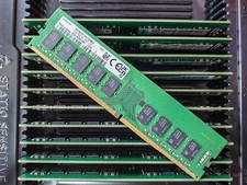 SAMSUNG 16GB DDR4 2933 MHz ECC UDIMM RAM 2Rx8 PC4-2933Y-EE1-11 M391A2K43DB1-CVFQ picture