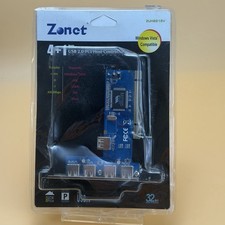 Zonet ZUH2215V 4 +1 Ports USB 2.0 PCI Host Controller picture