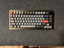 Keychron V1 Max Qmk/via Wireless Custom Mechanical Keyboard V1M-D1-B -Excellent picture