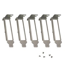 5pcs Low Profile Brackets for Intel E1G44ET I340T4 H092P K828C YT674 with Screws picture
