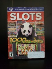igt 100 Pandas Slots PC - Real World Casino New Sealed ~ Shelf205 picture