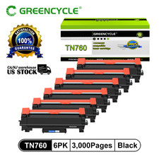 6PK TN760 Toner for Brother TN-760 HL-L2375DW XL MFC-L2710DN /L2713DW /L2715DW picture