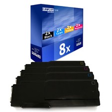 8x Europcart Toner replaces Xerox 106R03528 106R03530 106R03531 106R03529 CMYK picture