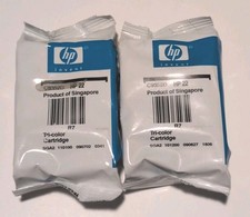 HP 22 Tri Color Inkjet Ink Cartridge Compatible Models Lot Of (2) C9352D picture