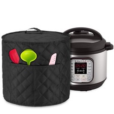 Dust Cover with 6 Quart Instant Pot, Cloth Cover with Pockets Fits Instant Po... picture