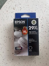 Epson 29XL Black Printer Ink - Genuine Brand New Sealed picture