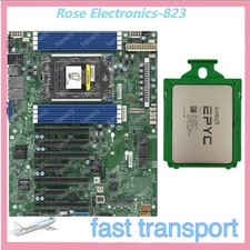 H12SSL-i AMD EPYC 7452+Supermicro 32cores 64threads 2.35 GHz motherboard+ CPU picture