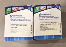 2Pk PGI-250 PGI250 Black HY For Canon Pixma MX922 MX722 Compatible Ink picture