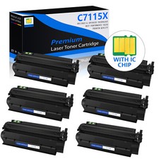 6PK C7115X 15X Toner Cartridge for HP LaserJet 3310mfp 3320 3320mfp 3320n 3330 picture