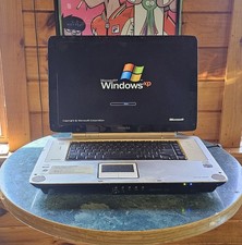 Vintage Toshiba Satellite P25-S5093 Gaming Laptop 2003 WinXP P4@3ghz 512mb WORKS picture