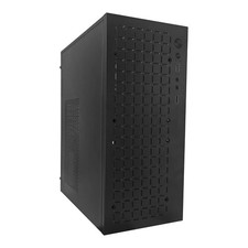 V600 High Airflow Micro ATX PC Case - Supports MATX, Mini - ITX - with Black picture