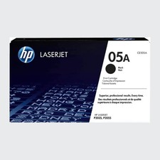 New Open Box HP 05A Black Original LaserJet Toner Cartridge, CE505A picture