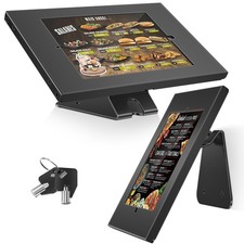 Anti-Theft Tablet Stand – iPad Locking & Security Stand, Countertop & Wall Mo... picture