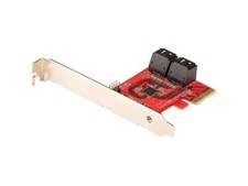 StarTech 4 Port PCI Express to SATA Converter Expansion Card 4P6G-PCIE-SATA-CARD picture