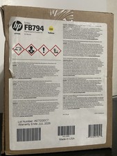HP FB794 Genuine/Original Pigment Ink, Yellow, 3 Liter, G0Y95A picture