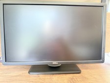 Dell 23in LCD Monitor 1080p DisplayPort DVI VGA USB Widescreen Black W/ Stand picture