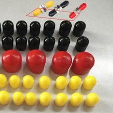 1000pc Fiber Optic ST Adapter Dust Cap Protector Dust Cover Clean Connector picture