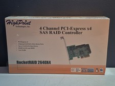 High Point RocketRAID 2640X4 4 Channel PCI-Express x4 SAS RAID Controller NEW picture