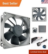 80x80x25mm Cooling Fan – 3-Pin, 1800 RPM, Ultra Quiet with Proven Reliability picture