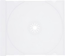 Replacement White Trays for STANDARD CD Jewel Case (NO Cartons) Lot picture