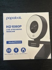 Genuine Papalook PA552 HD1080P Live Streaming Webcam  *FREE SHIPNG* picture