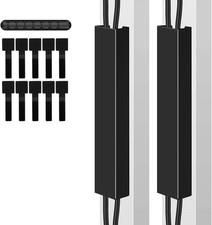14-Inch Magnetic Cable Management Channels - 2 Pack for Home Office & Gaming picture