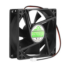 80Mm by 80Mm by 25Mm 8025 12V DC 0.20A Dual Ball Bearing Brushless Cooling Fan picture