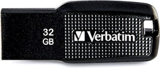 Verbatim 32GB Ergo USB 2.0 Flash Drive – Black with Lanyard picture