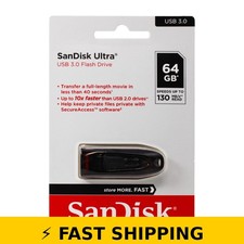 SanDisk 64GB Ultra USB 3.0 Flash Drive - High Speed picture