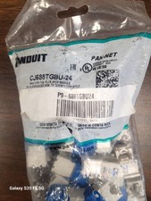 PANDUIT CJ688TGBU-24 RJ45 MINI-COM PLUS JACK MODULE picture