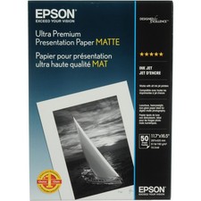 EPSON S041343 Ultra Premium Presentation Matte Paper A3 11.7x16.5 50 Sheets picture
