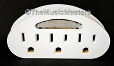 Sensor LED Light 3 Outlet AC Wall Plug Power Tap 3-Way Electric Adapter Splitter picture