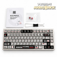 WOBKEY Rainy75 RT Pro Galaxy Silver 75% Rapid Trigger Mechanical Keyboard Japan picture